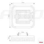 Svetlo zadné združené LED ĽAVÉ, PRAVÉ dynamické - RCL-08-LR – Obrázok 12