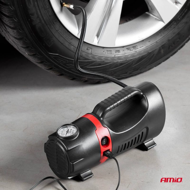 Kompresor do auta 12V / 230V Acomp-09 – Obrázok 5