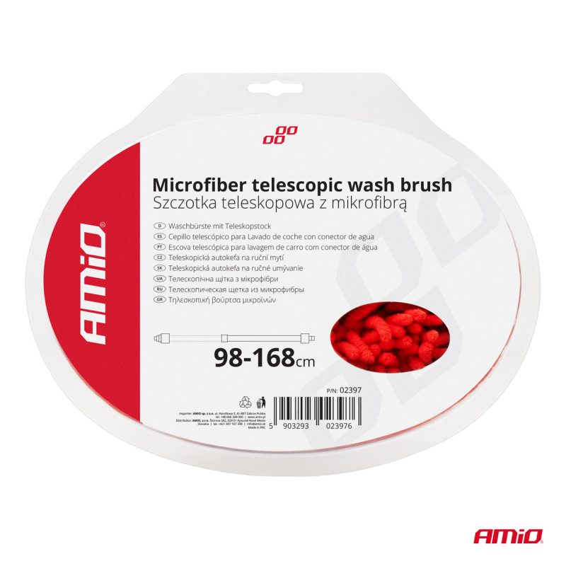 Teleskopická autokefa na ručné umývanie 98-168cm AMIO-02397 – Obrázok 6
