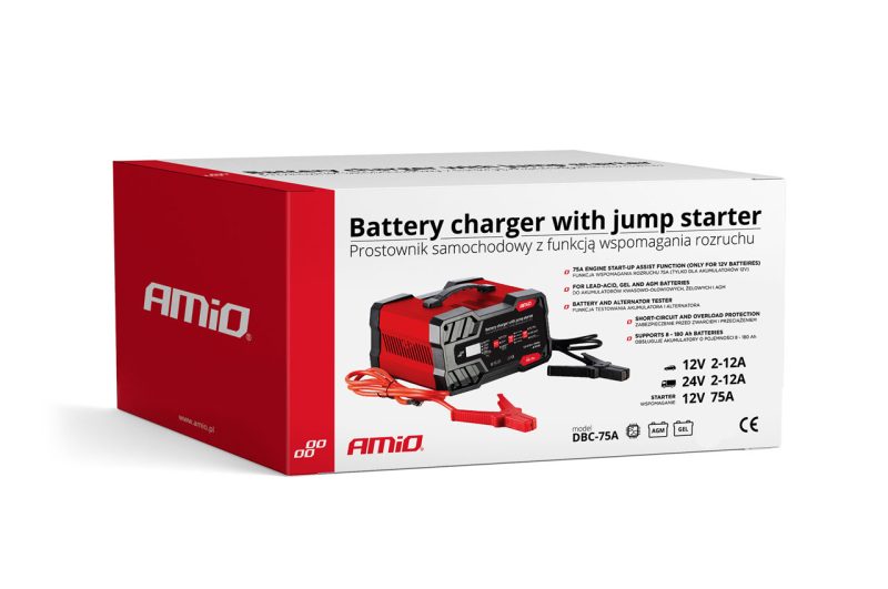Nabíjačka so štartovacou funkciou 12A 12/24V 75A – Obrázok 4