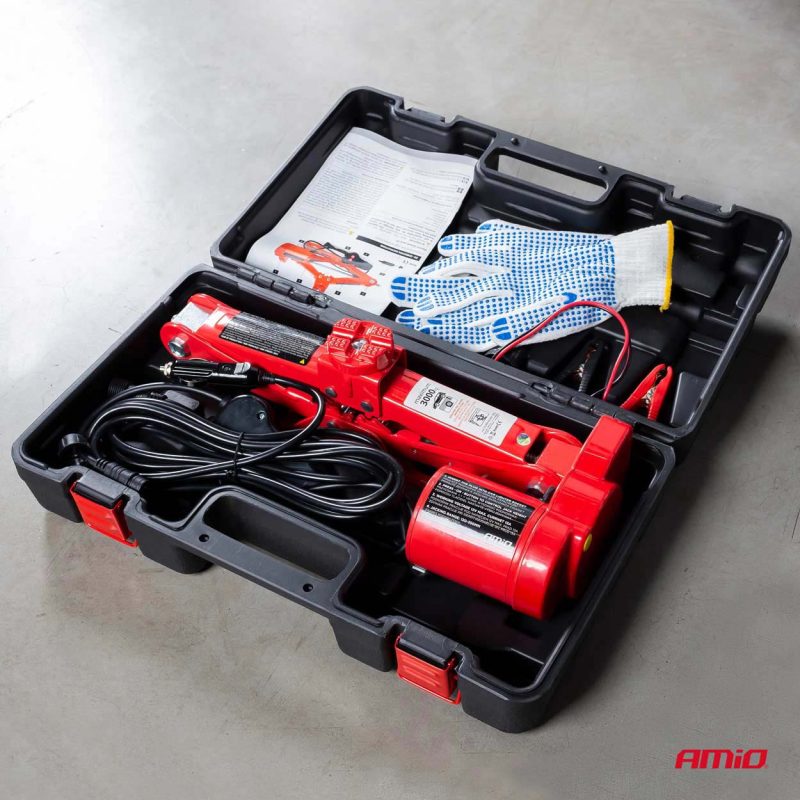Elektrický trapézový zdvihák 3T 12V AMIO-02406 – Obrázok 5