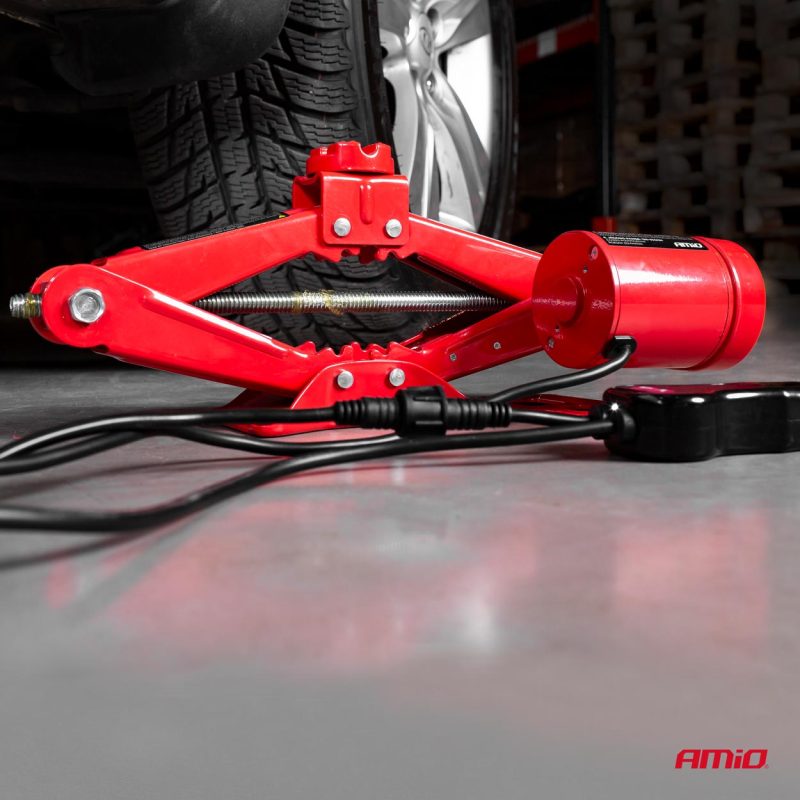 Elektrický trapézový zdvihák 3T 12V AMIO-02406 – Obrázok 8