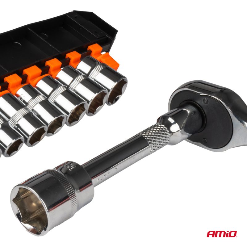 Sada nástrčných kľúčov 1" 10-24 mm, gola sada 11ks – Obrázok 3