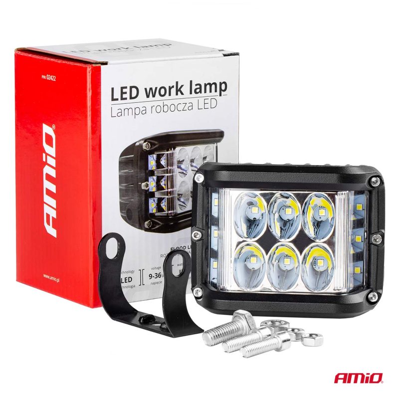 Pracovné LED svetlo 12 LED (2 funkcie)- AWL08 – Obrázok 9