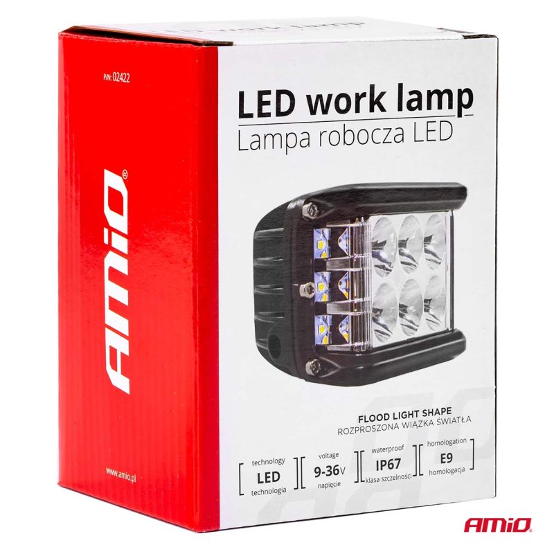 Pracovné LED svetlo 12 LED (2 funkcie)- AWL08 – Obrázok 10