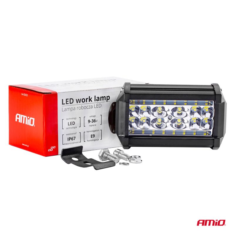 Pracovné LED svetlo AWL09 28 LED FLOOD 9-36V – Obrázok 10