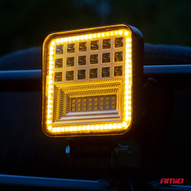 Pracovné LED svetlo AWL12 42 LED COMBO (2 funkcje) 9-36V – Obrázok 2