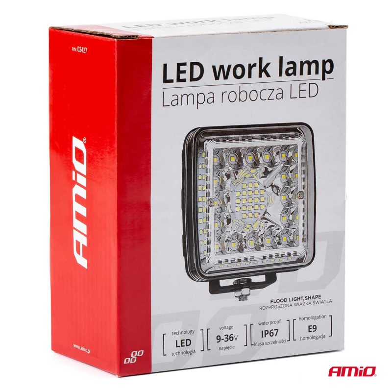 Pracovné LED svetlo AWL13 77 LED FLOOD 9-36V – Obrázok 12