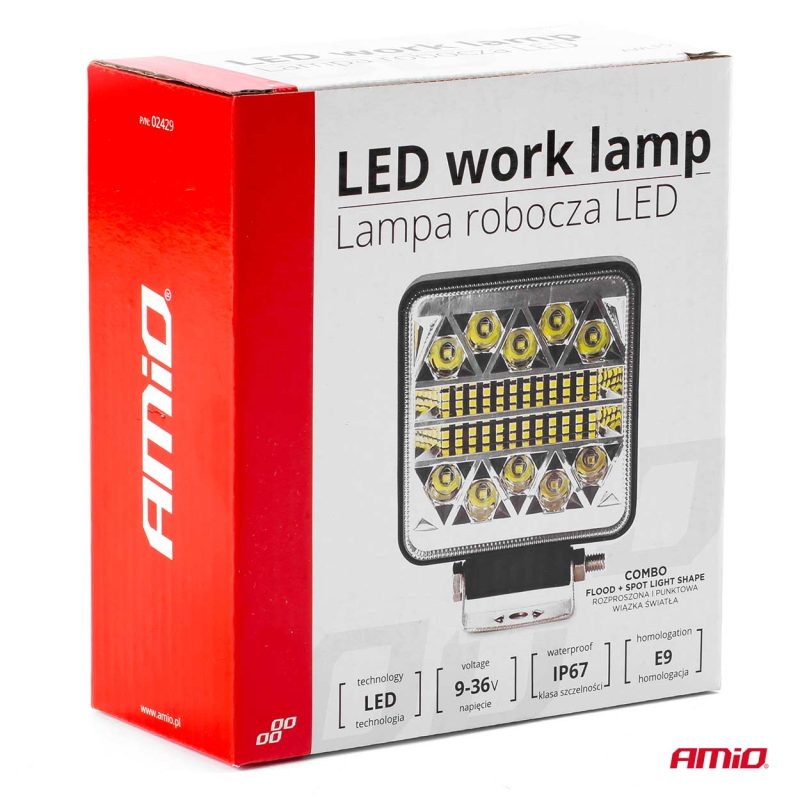 Pracovné LED svetlo AWL15 26LED COMBO 9-36V – Obrázok 10
