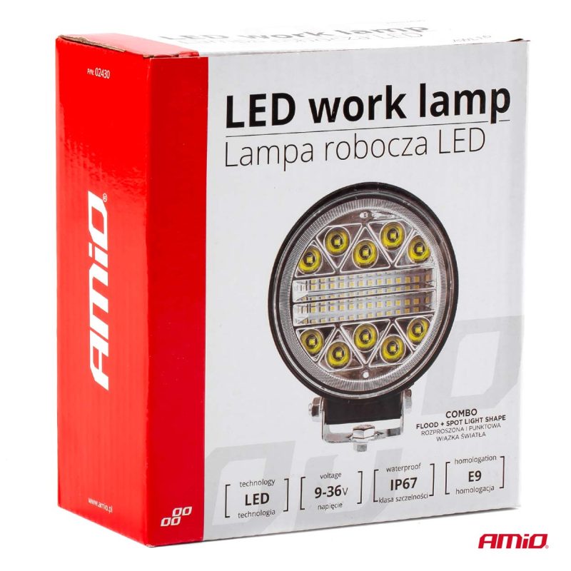 Pracovné LED svetlo AWL16 26LED COMBO 9-36V – Obrázok 10