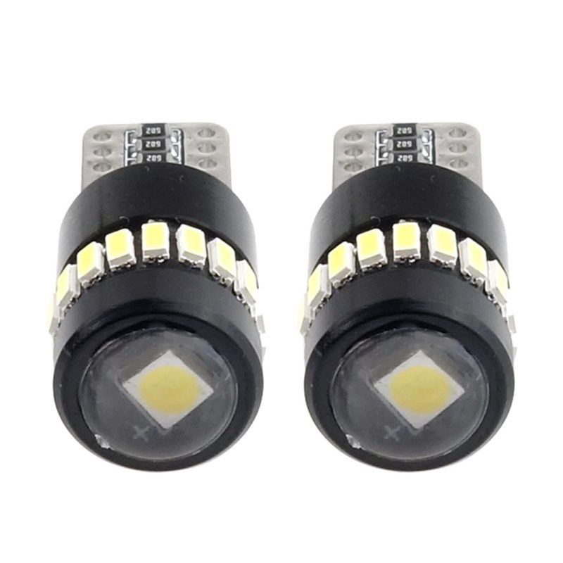 LED žiarovky CANBUS 18SMD 3014 + 1SMD 1SMD T10 W5W White 12V/24V – Obrázok 4