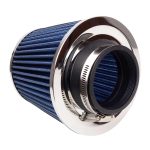 Kužeľový vzduchový filter Modrý + 3 adaptéry – Obrázok 2