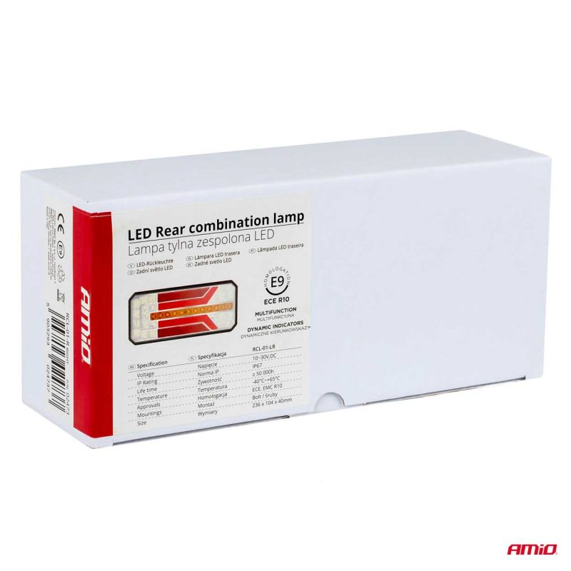 Svetlo zadné združené LED dynamické ĽAVÉ PRAVE- RCL-01-LR – Obrázok 13