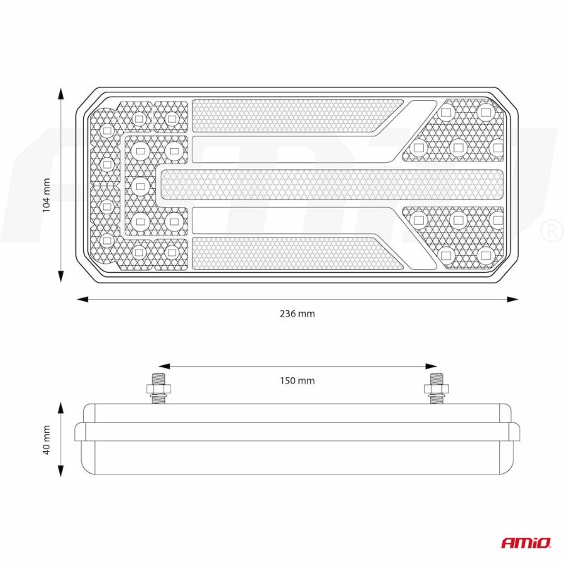 Svetlo zadné združené LED dynamické ĽAVÉ PRAVE- RCL-01-LR – Obrázok 14