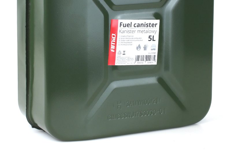 Kanister plechový 5L AMiO-02487 – Obrázok 3