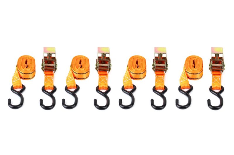 Upínacie pásy s račňou 700kg 25mm 4,5m 4ks BELT-03 – Obrázok 2