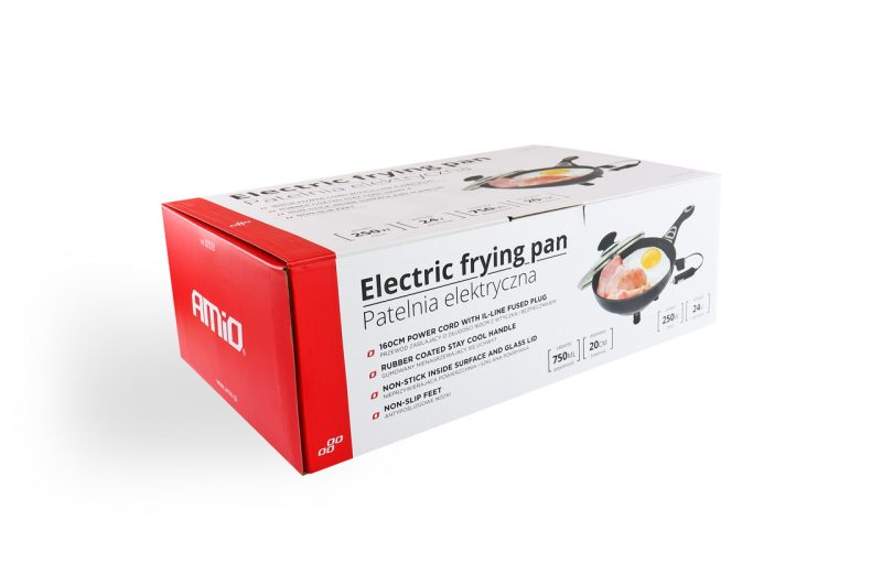 Elektrická panvica do auta 20cm x 4cm 250W 24V AMiO-02533 – Obrázok 5