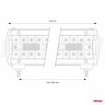 Pracovné LED svetlo AWL30 200LED COMBO 9-36V – Obrázok 9