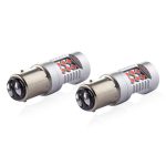 LED žiarovky CANBUS 3030 24SMD 1157 BAY15D PR21/5W Red 12V/24V – Obrázok 3