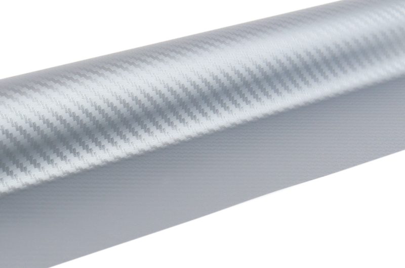 Karbónová fólia strieborná 3D 30cm x 150cm AMiO-02600 – Obrázok 2