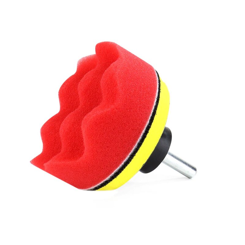 Sada leštiacich kotúčov s adaptérom 9ks + kotúč 80mm + adaptér M14 – Obrázok 3