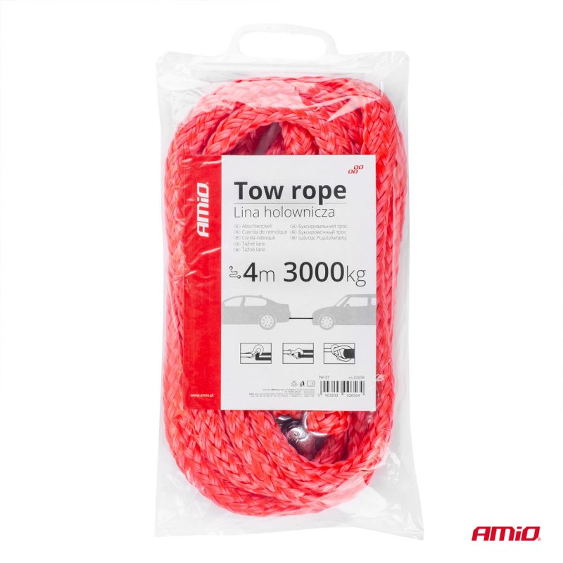 Ťažné lano 4m 3000kg (TW-3T) – Obrázok 6