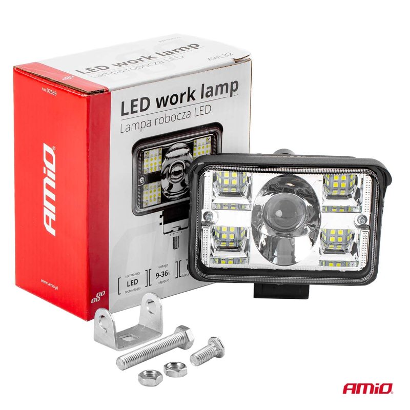 Pracovné LED svetlo AWL32 17 LED COMBO 9-36V – Obrázok 7