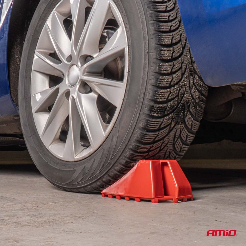 Zakladací klin pod koleso automobilu s brzdou AMiO-02793 – Obrázok 3