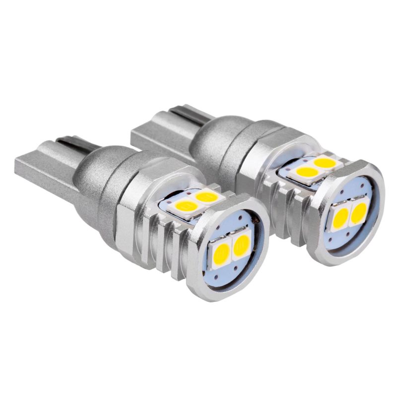 LED žiarovky CANBUS 3030 6SMD T10 W5W W10W White 12V/24V – Obrázok 5