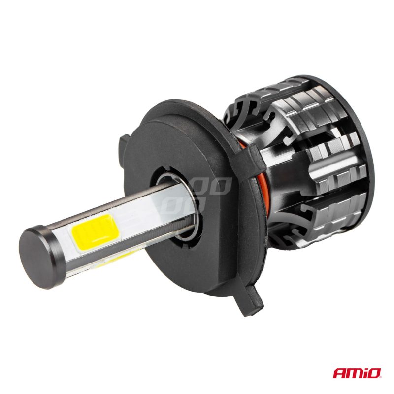 LED žiarovky hlavného svietenia H4 COB 4Side AMiO – Obrázok 8