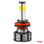 LED žiarovky hlavného svietenia H8/H9/H11 COB 4Side AMiO – Obrázok 7