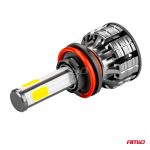 LED žiarovky hlavného svietenia H8/H9/H11 COB 4Side AMiO – Obrázok 8