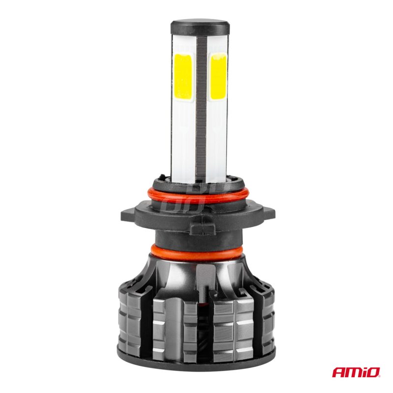 LED žiarovky hlavného svietenia HB3 COB 4Side AMiO – Obrázok 7