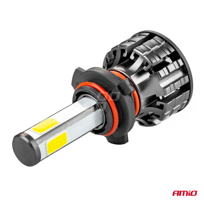LED žiarovky hlavného svietenia HB3 COB 4Side AMiO – Obrázok 8