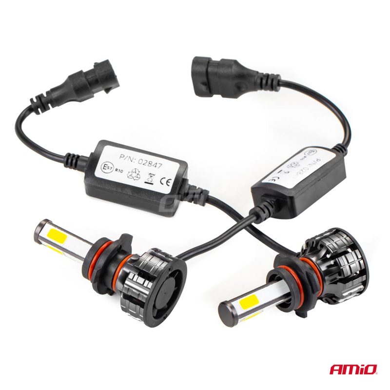 LED žiarovky hlavného svietenia HB4 COB 4Side AMiO – Obrázok 13
