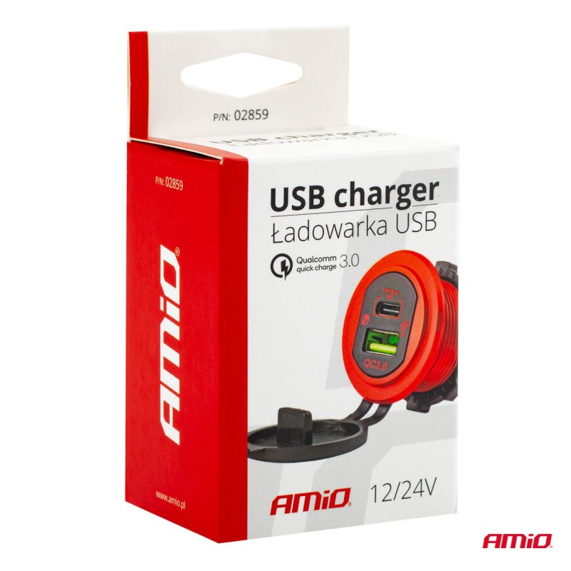 Nabíjačka USB+USB-C 12/24V MOD-09 – Obrázok 5