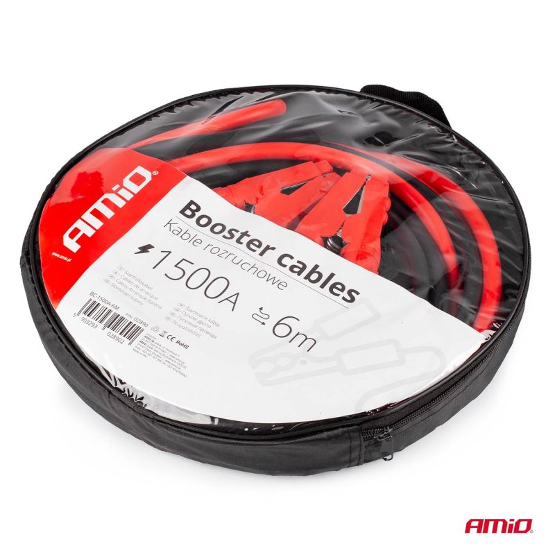 Štartovacie káble 1500A - 6m AMiO-02890 – Obrázok 7