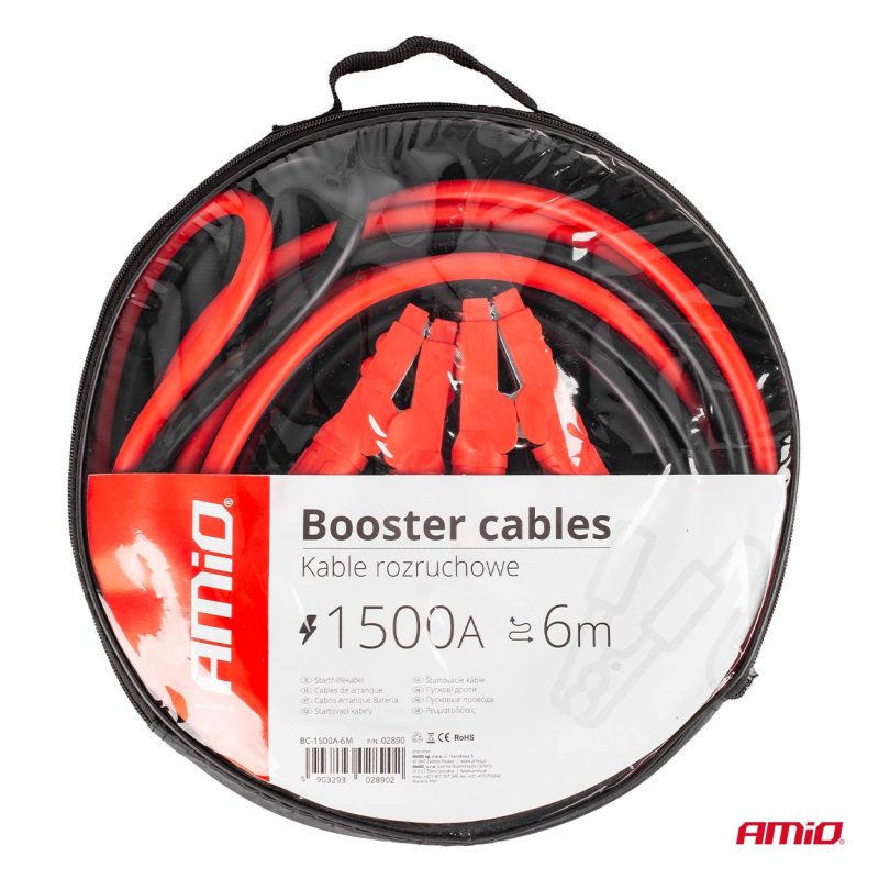 Štartovacie káble 1500A - 6m AMiO-02890 – Obrázok 8