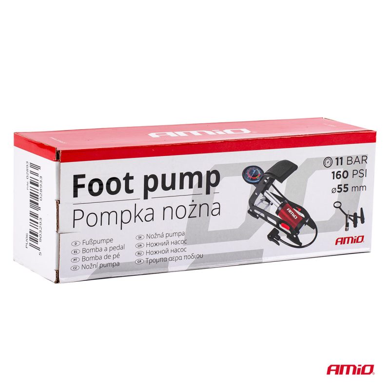 Nožná pumpa HQ O55mm PU06 – Obrázok 8