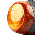 Výstražný maják W21ml Magnet / 3 skrutky R65 R10 18LED 12/24V IP56 – Obrázok 2