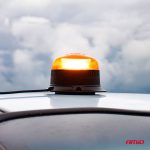 Výstražný maják W21ml Magnet / 3 skrutky R65 R10 18LED 12/24V IP56 – Obrázok 8