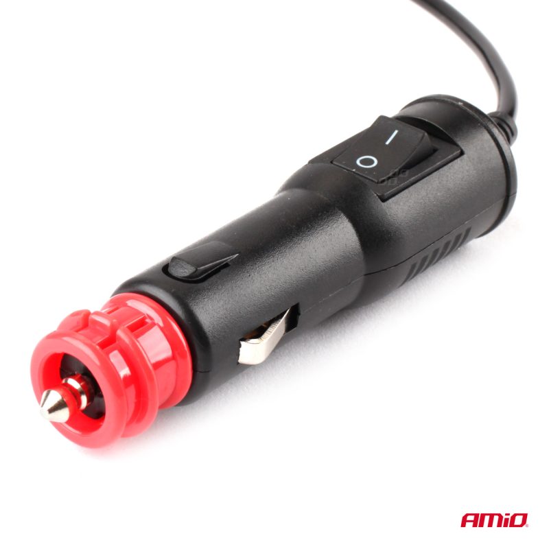Výstražný maják W21m Magnet / 3 skrutky R65 R10 18LED 12/24V IP56 AMIO-02925 – Obrázok 5