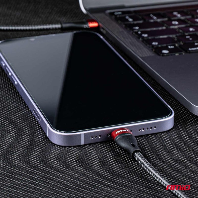 Kábel USB-C+Lightning 200 cm FullLINK UC-19 – Obrázok 2