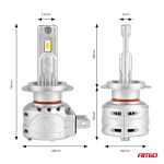 LED žiarovky hlavného svietenia H7 X2 Series AMiO – Obrázok 3
