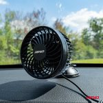 Ventilátor do auta s prísavkou 4,5" 24V – Obrázok 2