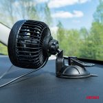 Ventilátor do auta s prísavkou 4,5" 24V – Obrázok 3