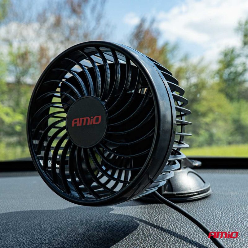 Ventilátor do auta s prísavkou 6" 12V – Obrázok 2