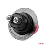 Hlavný vypínač autobatérie 12/24V max.50A AMiO-03025 – Obrázok 3