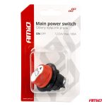 Hlavný vypínač autobatérie 12/24V max. 100A AMiO-03026 – Obrázok 4
