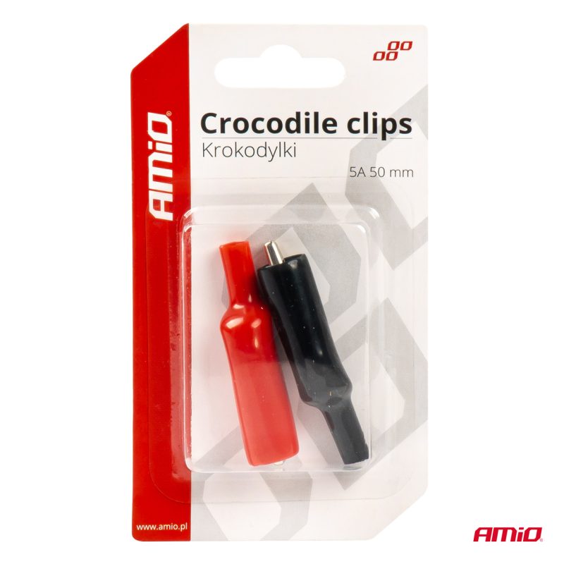 Krokosvorky 2ks 5A 50mm AMiO-03045 – Obrázok 6